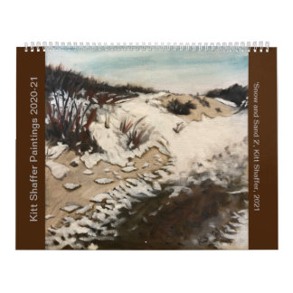 キットシャファー絵画カレンダー2020-2021 カレンダー