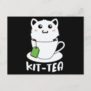 キットティーおもしろい猫好き ポストカード