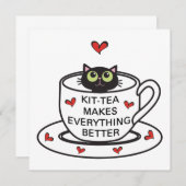 キットティーが全てを良くする 招待状 (正面/裏面)