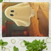 キットンおもしろいフレンド不気味デザイン キッチンタオル (折り畳み)