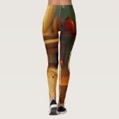 キットンおもしろいフレンド不気味デザイン レギンス (裏面)