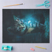 キットンと魔法ティッシュ/クラフト紙 薄葉紙 (クラフト)