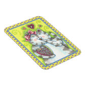 キットンの憧れのタレント・バレンタインのチョコレート マグネット (右側)