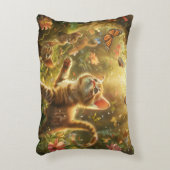 キットンよくはしゃぐデジタルアート アクセントクッション (正面(垂直))