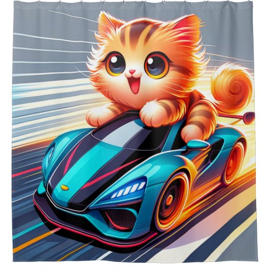 キットンアート シャワーカーテン (正面)