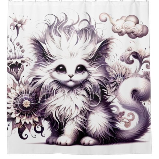 キットンアート シャワーカーテン (正面)