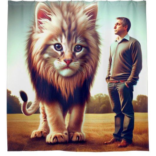 キットンアート シャワーカーテン (正面)