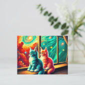 キットンアート ポストカード (スタンド正面)