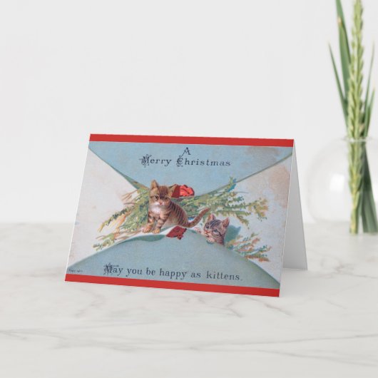 キットンビクトリアンクリスマスカード シーズンカード (正面)