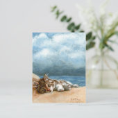 キットンビーチストームポストカード ポストカード (スタンド正面)