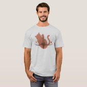 キットン形タンラインティー |肌のトーン(濃) Tシャツ (正面フル)