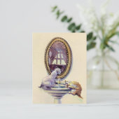 キットン鏡バイシャロンシャーペ ポストカード (スタンド正面)