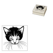 キットン顔スタンプ ラバースタンプ (押印)