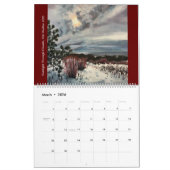 キット・シャッファー絵画カレンダー2020年～2021年 カレンダー (3月 2026)