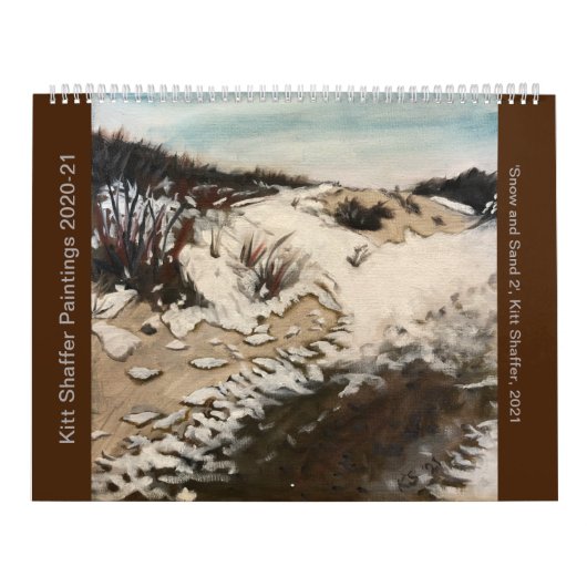 キット・シャッファー絵画カレンダー2020年～2021年 カレンダー (カバー)