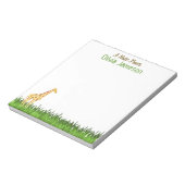 キッドお洒落の名前GIRAFFE ノートパッド (回転)