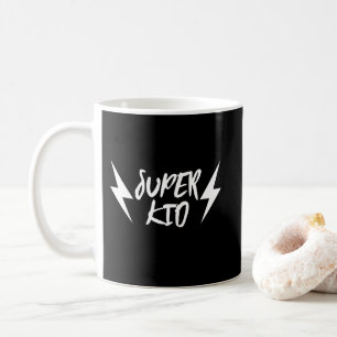 キッドすごい稲妻ボルトホワイトマすごいグ コーヒーマグカップ