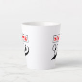 キッドすごい カフェラテマグ (正面)