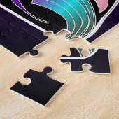 キッドの簡単回転木馬馬パズル30大きなピース ジグソーパズル (側面)