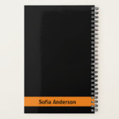 キッドクール名前をカスタムする プランナー手帳 (裏面)