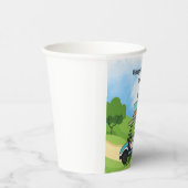 キッドゴルファーのゴルフ誕生日テーマパーティー 紙コップ (右)