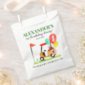 キッドゴルフプロ誕生日 フェイバーバッグ (クリップ留めされた状態)