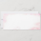 キッドバレリーナパーティーチケットベビーシャワー (裏面)