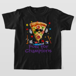 キッドパワー:チャンピオンのための燃料 Tシャツ