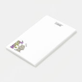 キッドラップおもしろいミイラベビーグリーンID683 ポストイット (アングル)