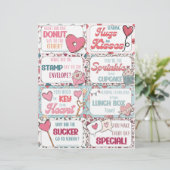 キッドランチボックス注：かわいいバレンタインカード (スタンド正面)