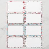 キッドランチボックス注：かわいいバレンタインカード (裏面)