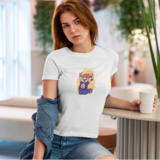 キッドロックンオンファイアー Tシャツ