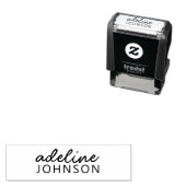 キッド名スタンプ |キッド名ラベル|恒久的なファブリック セルフインキングスタンプ (インサイチュ)