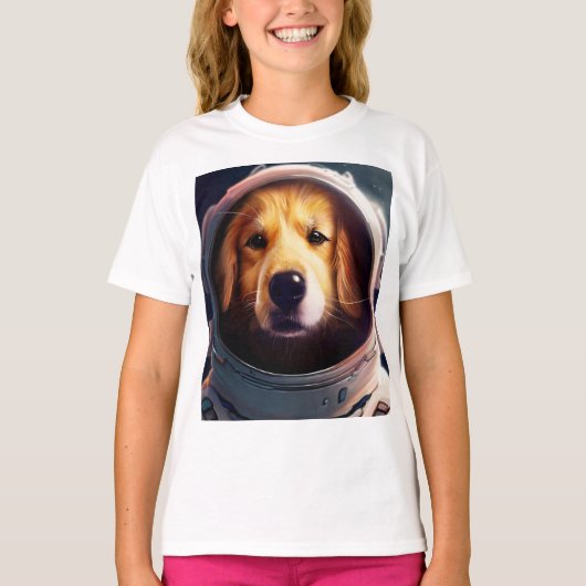 キッド宇宙犬 Tシャツ (正面)