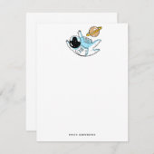 キッド宇宙飛行士 ノートカード (正面/裏面)