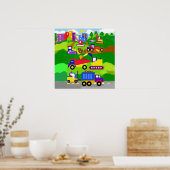 キッド建築ゾーン ポスター (キッチン)