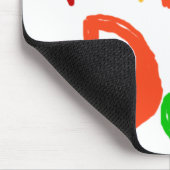 キッド文字フューチャーパパTシャツとギフト マウスパッド (コーナー)