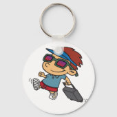 キッド旅行キーチェーン キーホルダー (正面)