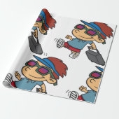 キッド旅行ラッピング紙 ラッピングペーパー (アンロールド)