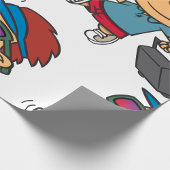 キッド旅行ラッピング紙 ラッピングペーパー