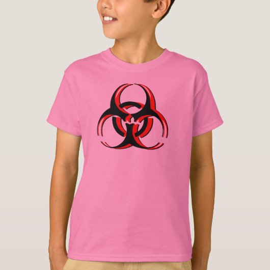 キッド生物学的災害［有害物質］シャツ – Vortex Tシャツ (正面)