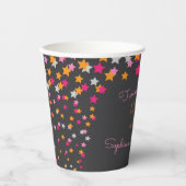 キッド誕生日トゥインクルトゥインクルリトルスター 紙コップ (正面)