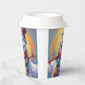 キッド雪だるま紙カップ 紙コップ (右)