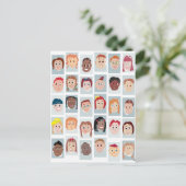 キッド顔 ポストカード (スタンド正面)