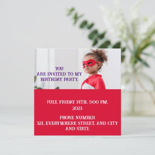 キッド2 招待状 (スタンド正面)