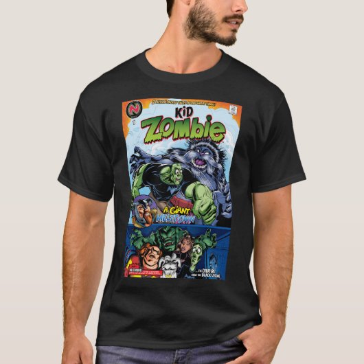 キッド・ゾンビ問題#1カバー Tシャツ (正面)