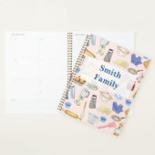 キッパーソナライズされたチン水彩プランナー プランナー手帳 (ディスプレー)