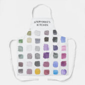 キッパーソナライズされたチン エプロン (正面)