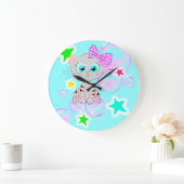 キッファンシーテン –  ラージ壁時計 (ホーム)