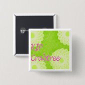 キップCrabtree 缶バッジ (正面&裏面)